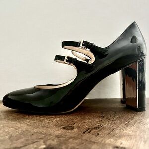 Nine West Patent Leather Mary Jane Heels, Size 10